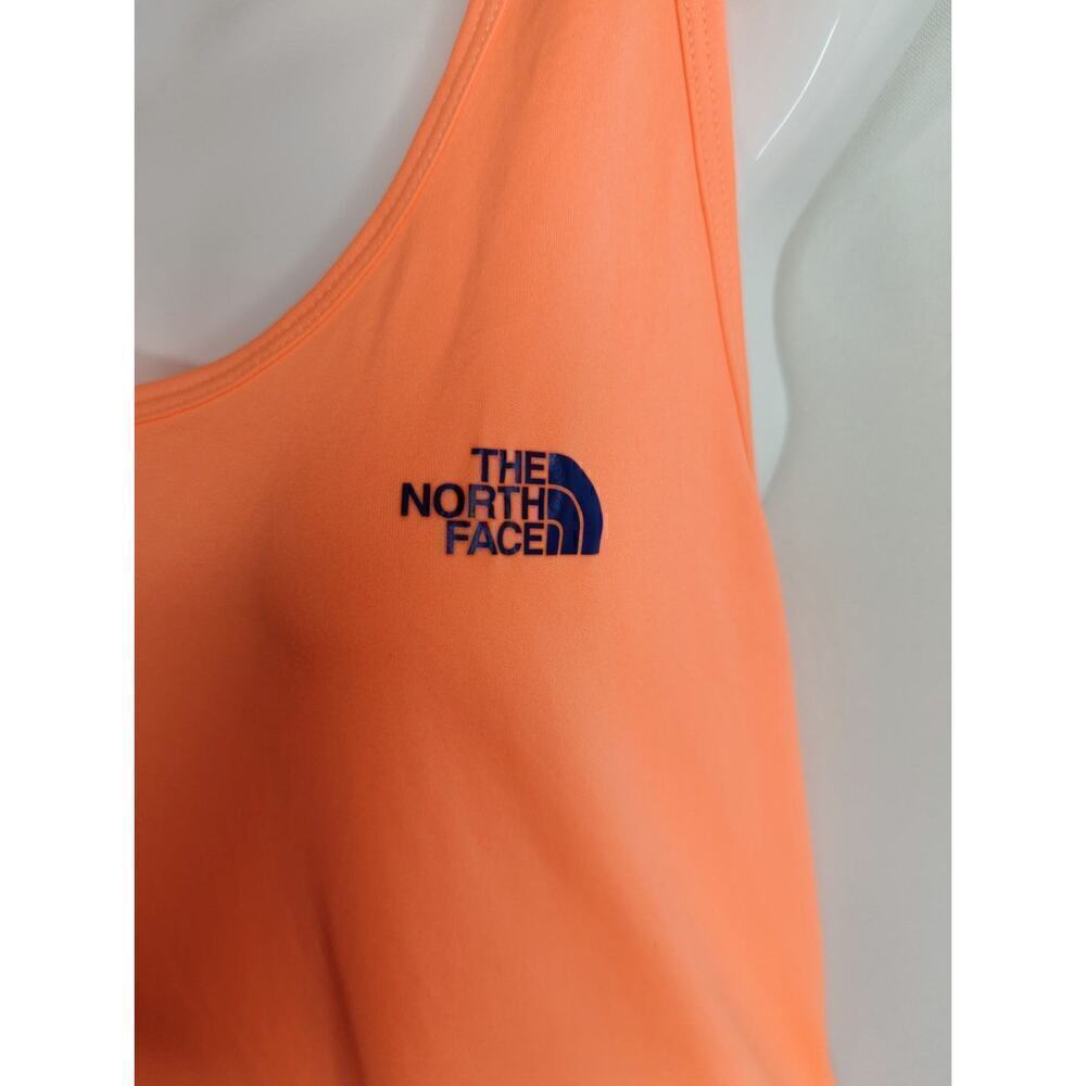 The North Face Women's Vapor Wick Racerback Athletic Tank Tops Orange Size Large - Picture 3 of 7